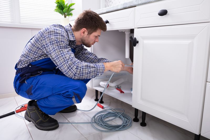 Bathroom Drain Installation detail